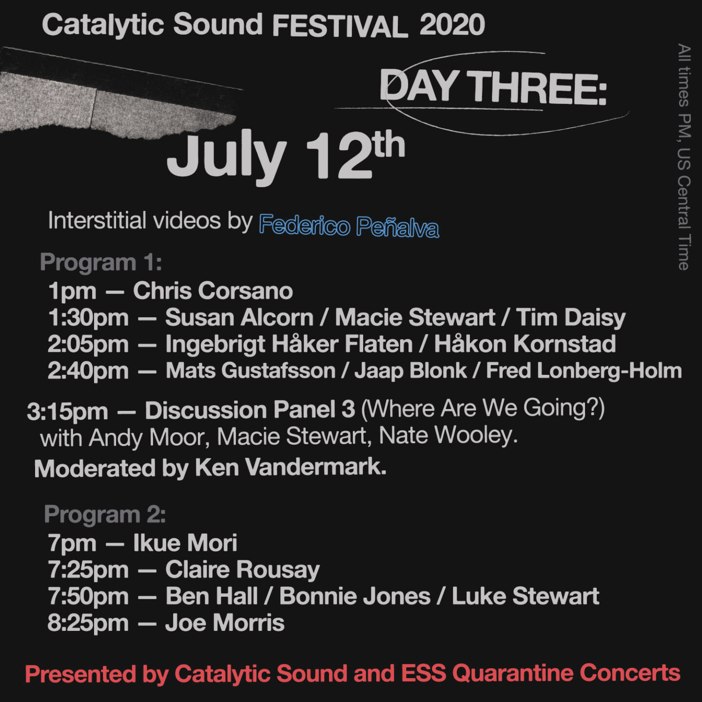 Catalytic Sound Festival 2020 - Day Three