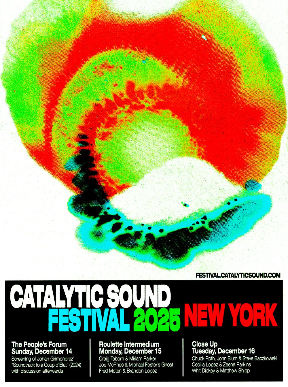 New York new york catalytic sound festival 2025