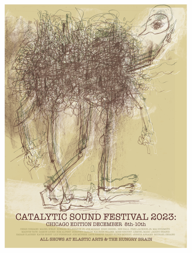 Poster Catalytic Sound Festival 2023 - Chicago