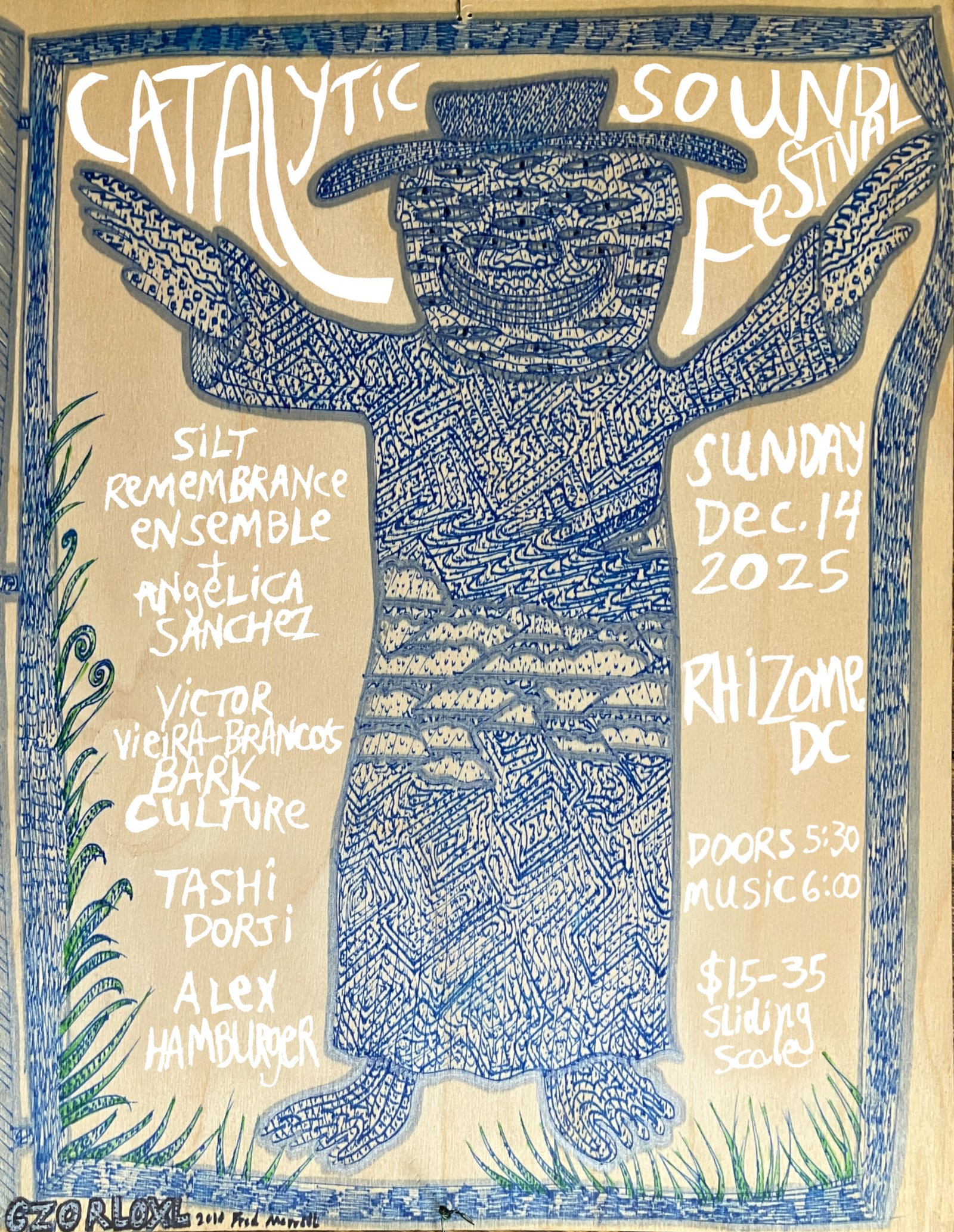 Washinton D.C. rhizome catalytic sound festival 2025